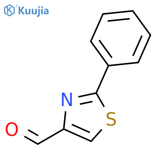 2-Phenyl-1,3-thiazole-4-carbaldehyde structure
