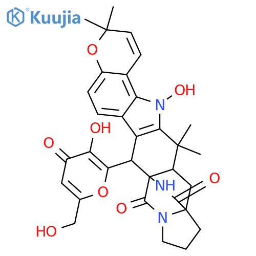 Versicolamide F structure