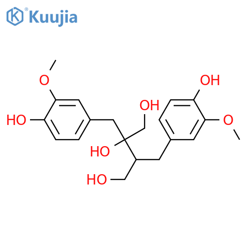 8,8'-Lignan-3,3',4,4',8,9,9'-heptol; (8R,8'S)-form, 3,3'-Di-Me ether structure