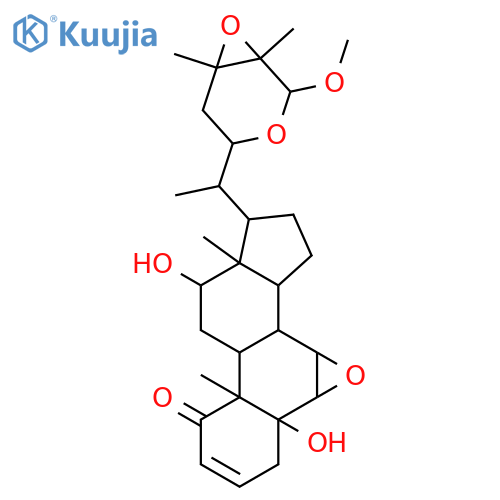 6,7:24,25-Diepoxy-5,12-dihydroxy-1-oxowith-2-enolide; (5α,6α,7α,12α,22R,24α,25α)-form, 26α-Alcohol(lactol), 26-Me ether structure