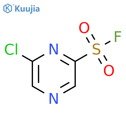 6-chloropyrazine-2-sulfonyl fluoride structure