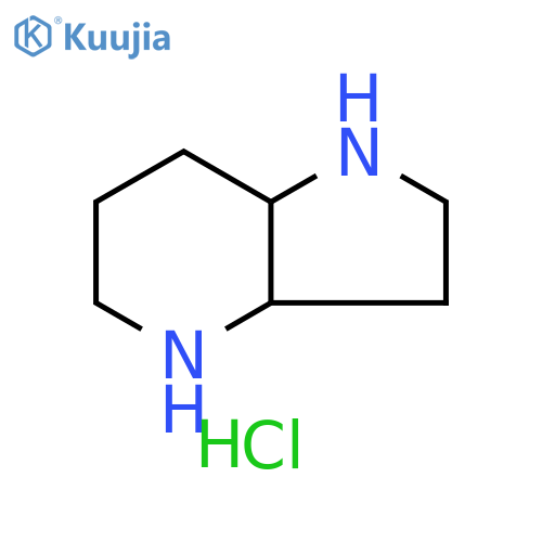 Octahydro-1H-pyrrolo[3,2-b]pyridine dihydrochloride structure