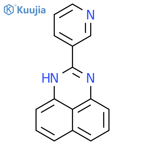 1H-Perimidine, 2-(3-pyridinyl)- structure