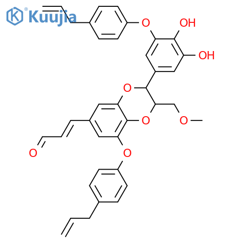 Obovatalignan C; Δ7'-Isomer, 9'-oxo, 9-Me ether structure