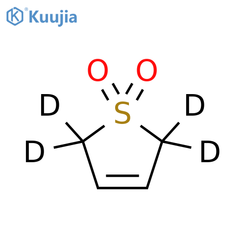 butadiene-2,2,5,5-d4 sulfone structure