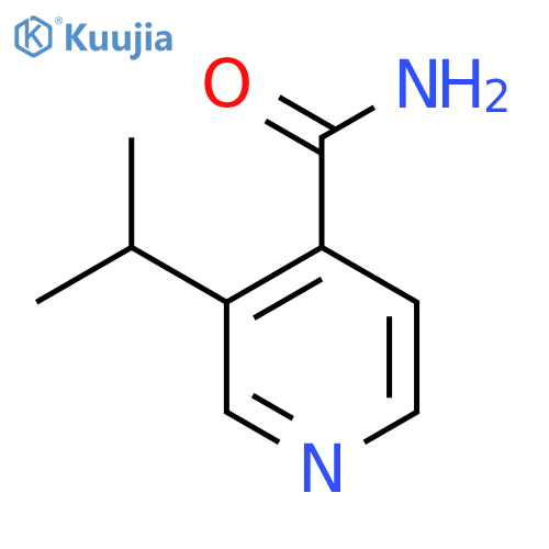 3-Isopropylisonicotinamide structure