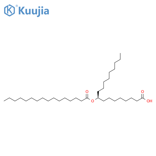9S-[(1-oxohexadecyl)oxy]-octadecanoicacid structure