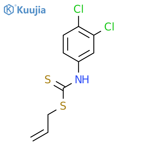 prop-2-en-1-yl (3,4-dichlorophenyl)dithiocarbamate structure