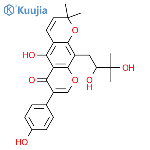 Scandenone; 2''',3'''-Dihydro, 2'''R,3'''-dihydroxy structure