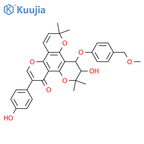 3,4-Dihydroxyisoosajin; (3ξ,4ξ)-form, 4-O-[4-(Methoxymethyl)phenyl] structure