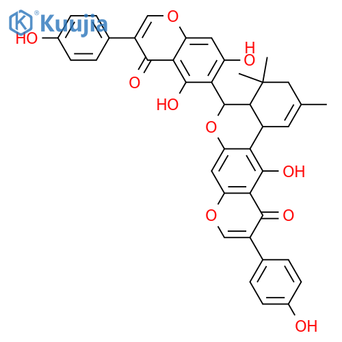 Cudraisoflavone Q structure