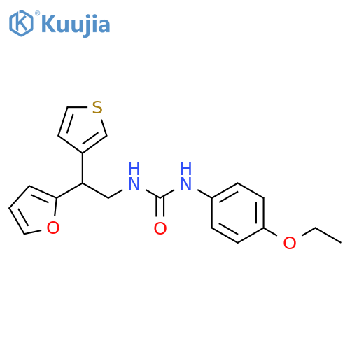 1-(4-Ethoxyphenyl)-3-[2-(furan-2-yl)-2-(thiophen-3-yl)ethyl]urea structure