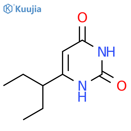 6-(Pentan-3-yl)pyrimidine-2,4(1H,3H)-dione structure