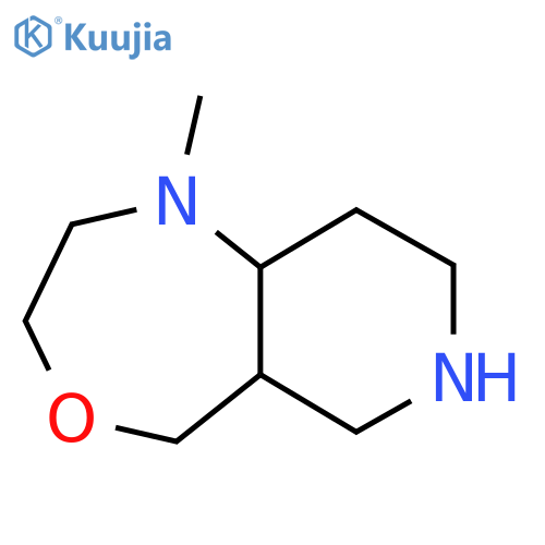 1-Methyldecahydropyrido[4,3-e][1,4]oxazepine structure