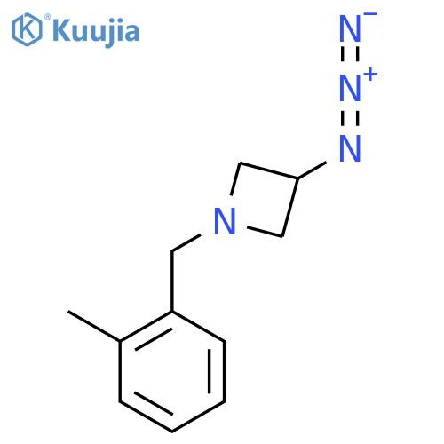 3-Azido-1-(2-methylbenzyl)azetidine structure