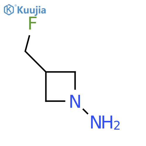 3-(Fluoromethyl)azetidin-1-amine structure