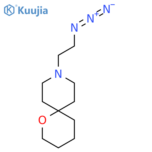 9-(2-Azidoethyl)-1-oxa-9-azaspiro[5.5]undecane structure