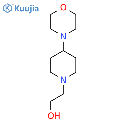 2-(4-Morpholinopiperidin-1-yl)ethan-1-ol structure