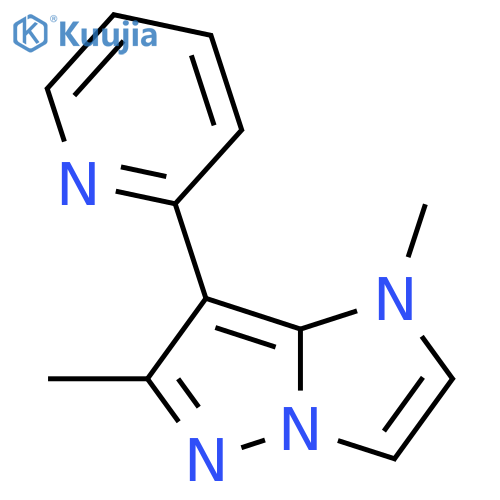 1,6-dimethyl-7-(pyridin-2-yl)-1H-imidazo[1,2-b]pyrazole structure