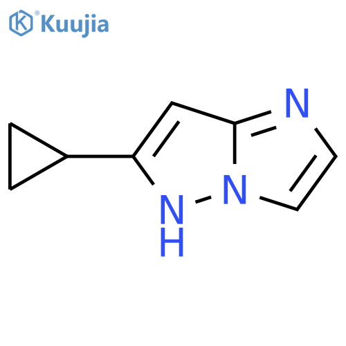 6-cyclopropyl-1H-imidazo[1,2-b]pyrazole structure