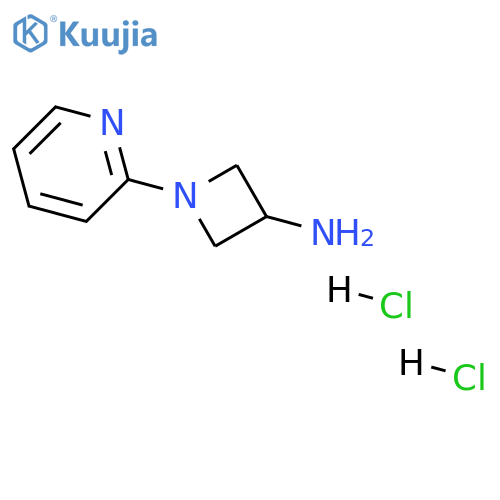 1-(pyridin-2-yl)azetidin-3-amine dihydrochloride structure