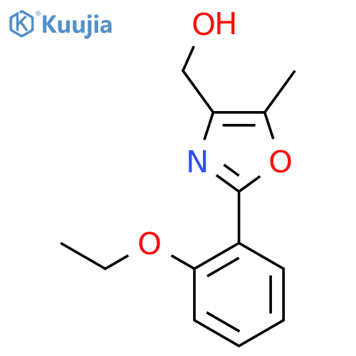 (2-(2-Ethoxyphenyl)-5-methyloxazol-4-yl)methanol structure