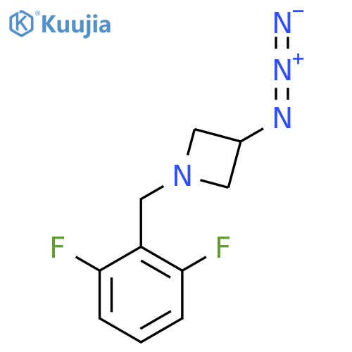 3-Azido-1-(2,6-difluorobenzyl)azetidine structure