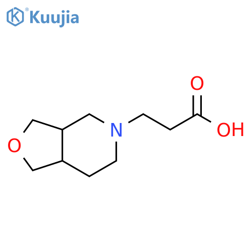 3-(hexahydrofuro[3,4-c]pyridin-5(3H)-yl)propanoic acid structure