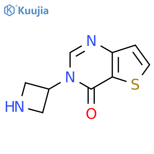 3-(Azetidin-3-yl)thieno[3,2-d]pyrimidin-4(3H)-one structure