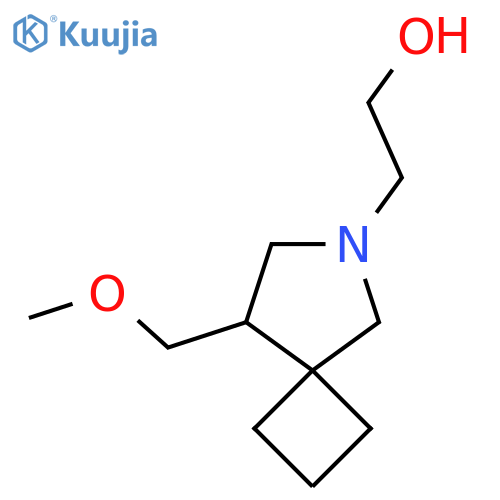 2-(8-(Methoxymethyl)-6-azaspiro[3.4]octan-6-yl)ethan-1-ol structure