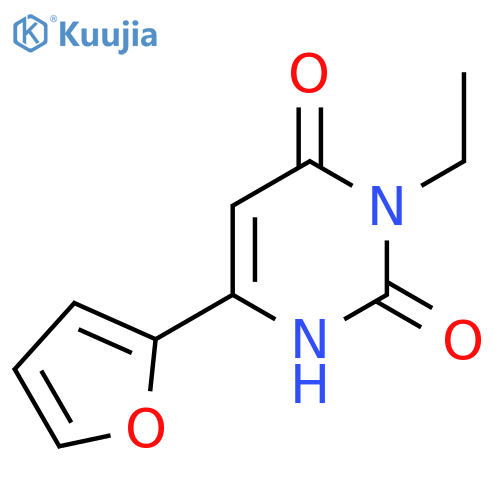 3-Ethyl-6-(furan-2-yl)-1,2,3,4-tetrahydropyrimidine-2,4-dione structure