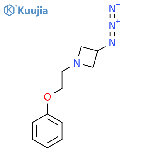 3-Azido-1-(2-phenoxyethyl)azetidine structure