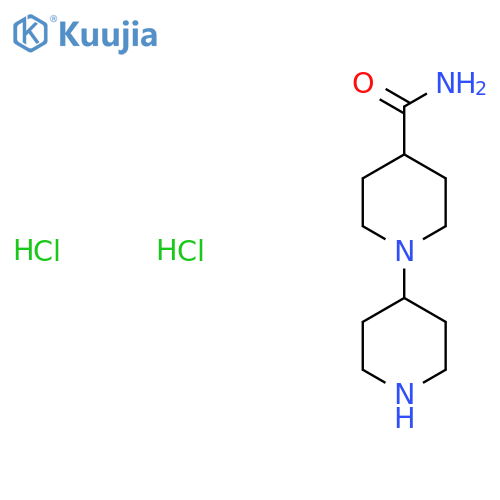 [1,4'-Bipiperidine]-4-carboxamide dihydrochloride structure