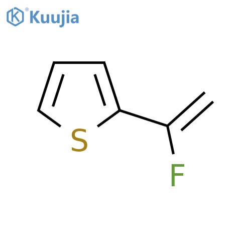 2-(1-Fluorovinyl)thiophene structure