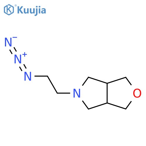 5-(2-Azidoethyl)hexahydro-1H-furo[3,4-c]pyrrole structure