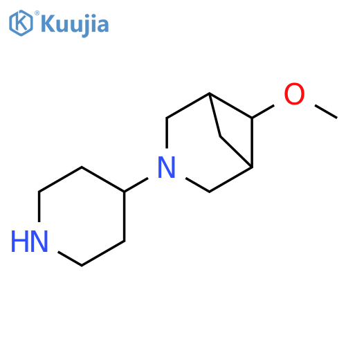 6-methoxy-3-(piperidin-4-yl)-3-azabicyclo[3.1.1]heptane structure
