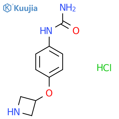 1-(4-(Azetidin-3-yloxy)phenyl)urea hydrochloride structure