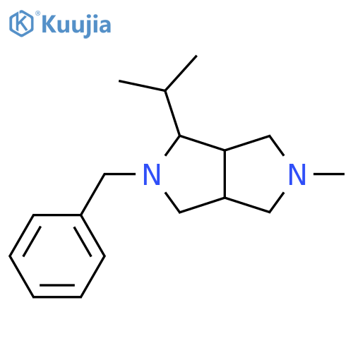 2-Benzyl-1-isopropyl-5-methyloctahydropyrrolo[3,4-c]pyrrole structure