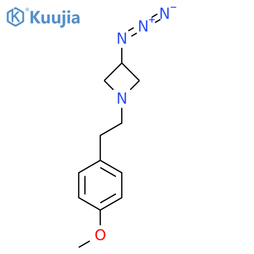 3-Azido-1-(4-methoxyphenethyl)azetidine structure