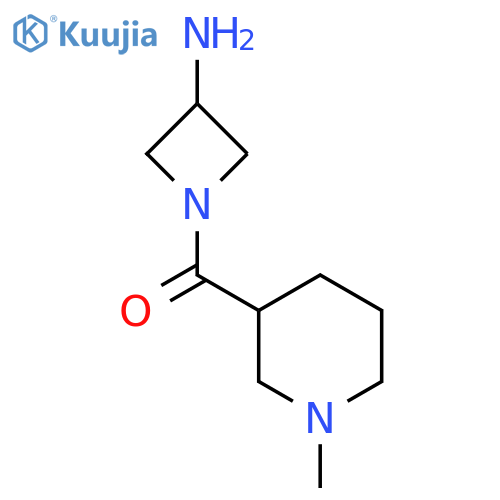 (3-Aminoazetidin-1-yl)(1-methylpiperidin-3-yl)methanone structure