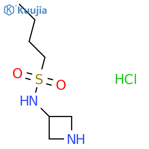 N-(Azetidin-3-yl)butane-1-sulfonamide hydrochloride structure