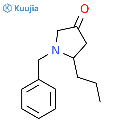 1-Benzyl-5-propylpyrrolidin-3-one structure