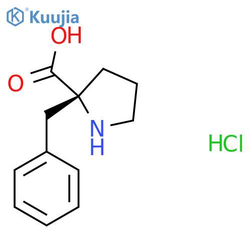 2-Benzyl-L-proline hydrochloride structure