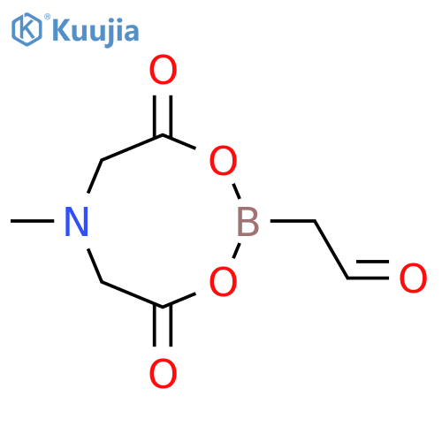 Tetrahydro-6-methyl-4,8-dioxo-4H-1,3,6,2-dioxazaborocine-2-acetaldehyde structure