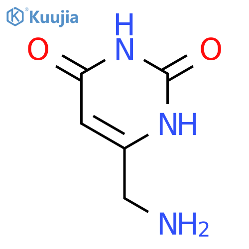 6-(aminomethyl)-1,2,3,4-tetrahydropyrimidine-2,4-dione structure