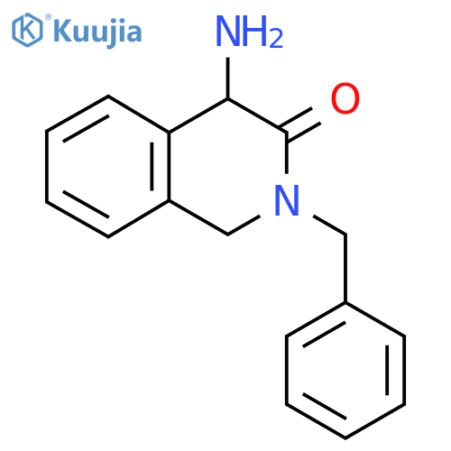 4-Amino-2-benzyl-1,2-dihydroisoquinolin-3(4H)-one structure