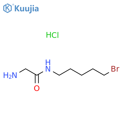 2-Amino-N-(5-bromopentyl)acetamide hydrochloride structure