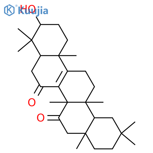 3-Hydroxy-8-multiflorene-7,15-dione; 3β-form structure