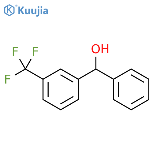 (+)-alpha-Phenyl-3-(trifluoromethyl)benzenemethanol structure