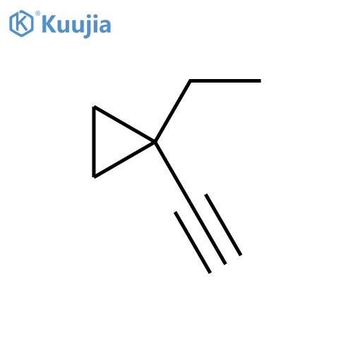 1-ethyl-1-ethynyl-cyclopropane structure